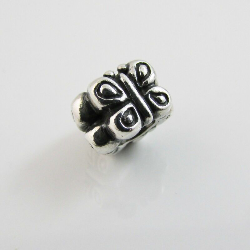 PANDORA STERLING SILVER ALE 925 BUTTERFLY SPACER CHARM